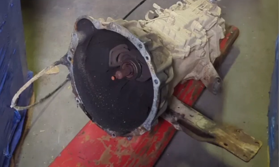 Broken original gearbox