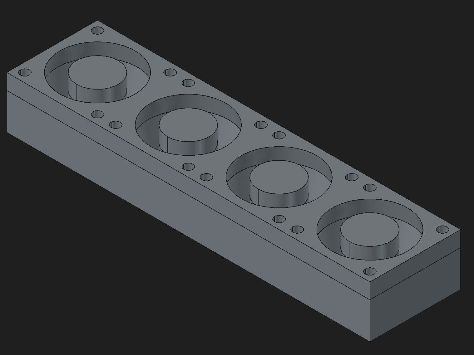 FreeCAD bottom mount bush