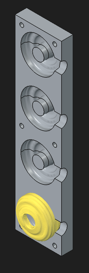 FreeCAD top mount bush