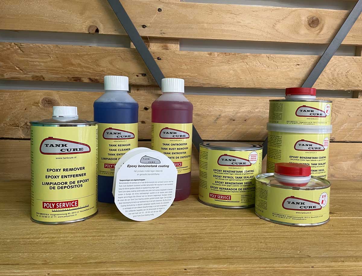 Rusted fuel tank restoration