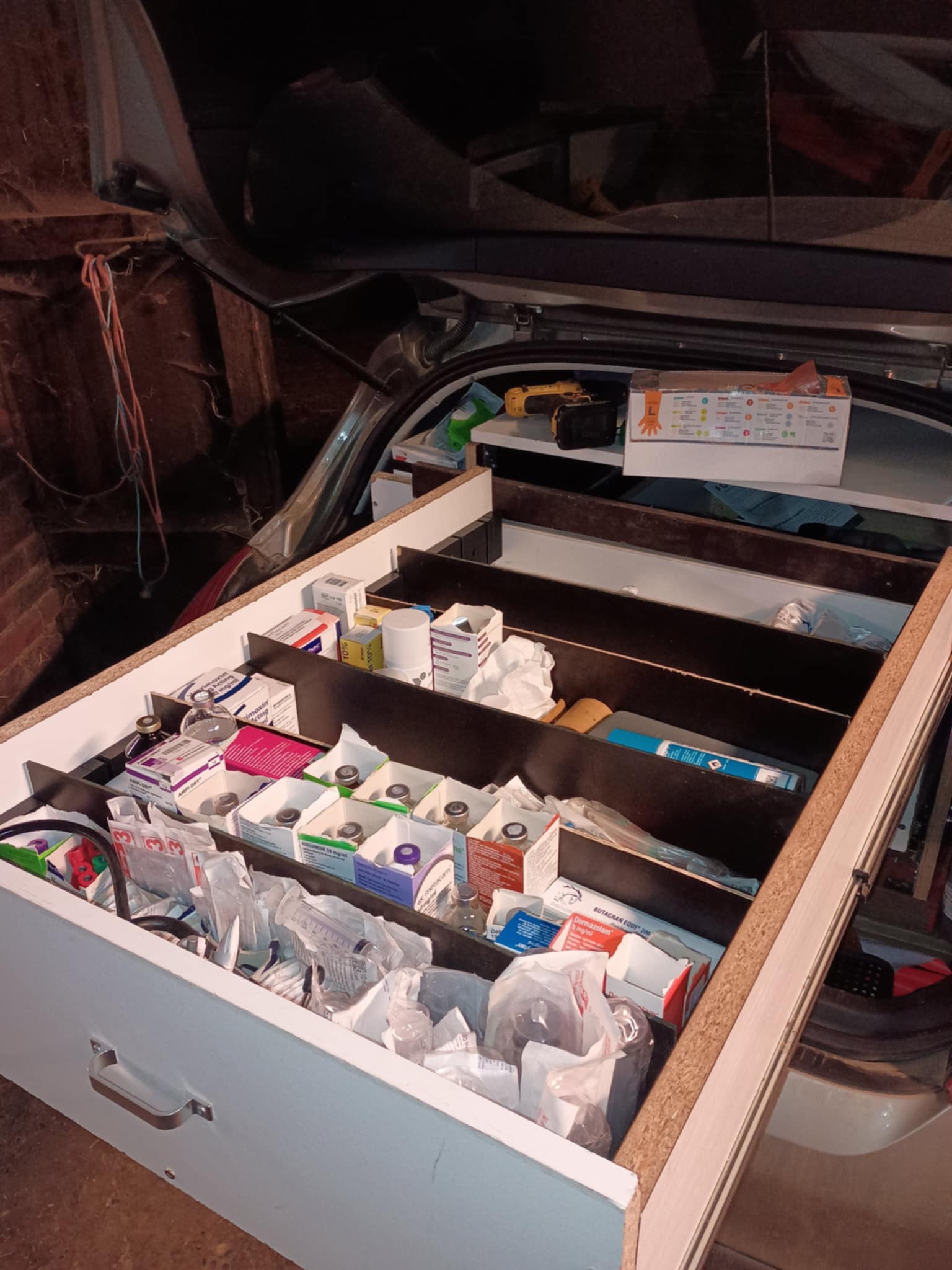 Inexpensive custom shelving